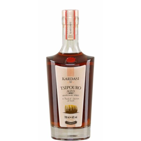 Tsipouro Tirnavou Premium aged 40% 0,7l Kardasi