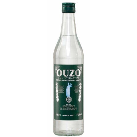 Ouzo Tirnavou green 37,5% 0,7l Katsaros
