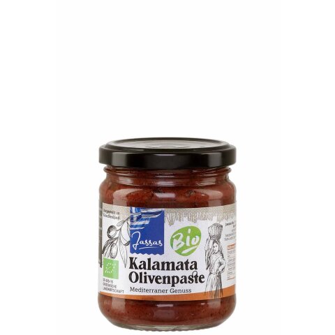 Kalamata Olivenpaste Bio 195g Jassas GR-BIO-15