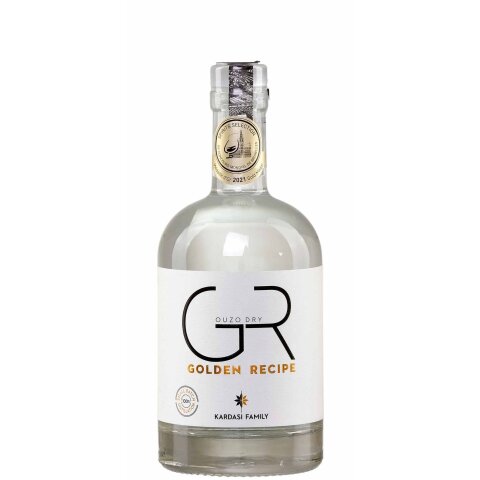 Ouzo Dry Golden Recipe 40% 0,5l Kardasi