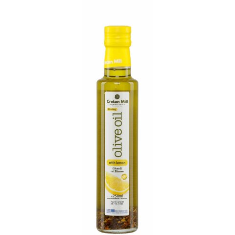 Olivenöl mit Zitrone 0,25l Cretan Olive Mill