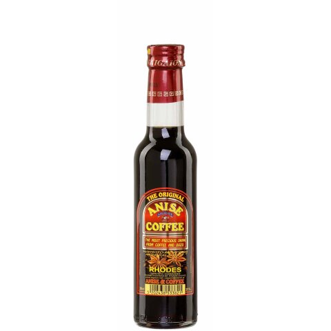 Kaffee-Ouzo (Coffee-Anise) Likör 21% 0,2l Aigaion