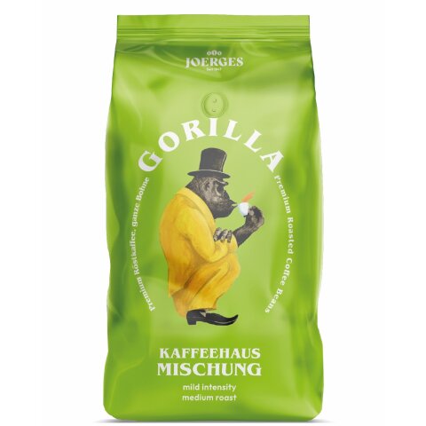 Gorilla Kaffeehaus Mischung Grün 1000g Joerges
