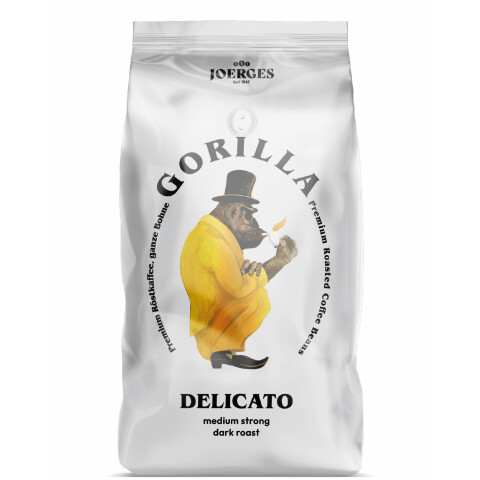 Gorilla Espresso Delicato Weiß 1000g Joerges