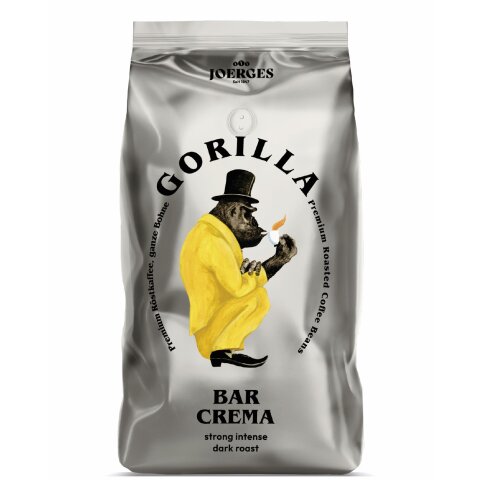 Gorilla Espresso Bar Crema Silber 1000g Joerges