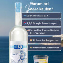 Ouzo Tasting by Jassas 6x 200ml Variante 2 Ouzo Probierset Geschenkidee