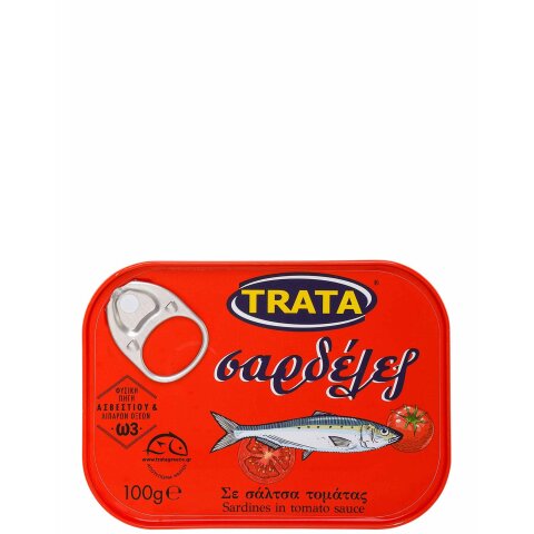 Sardinen in Tomatensauce 100g Trata
