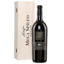 Mega Spileo Cuvée III rot trocken 1,5l mit Holzbox...
