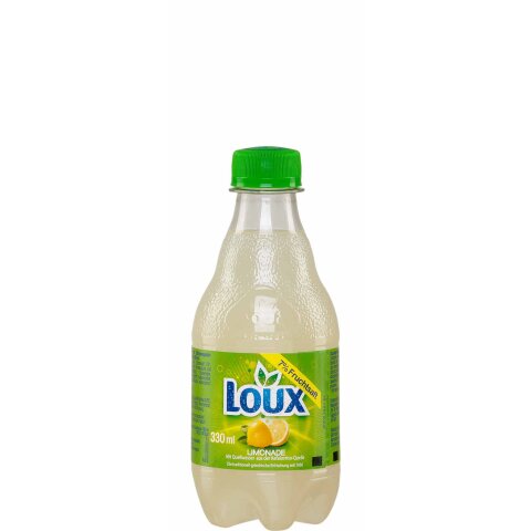 Loux Zitronenlimonade 0,33l EINWEG Pfandflasche