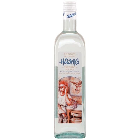 Tsipouro Idoniko mit Anis 43% 0,7l Costa Lazaridi