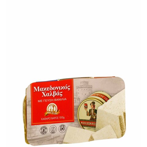 Griechischer Halvas Vanille 100g Haitoglou