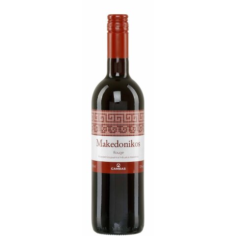 Makedonikos rot halbtrocken 0,75l Cambas