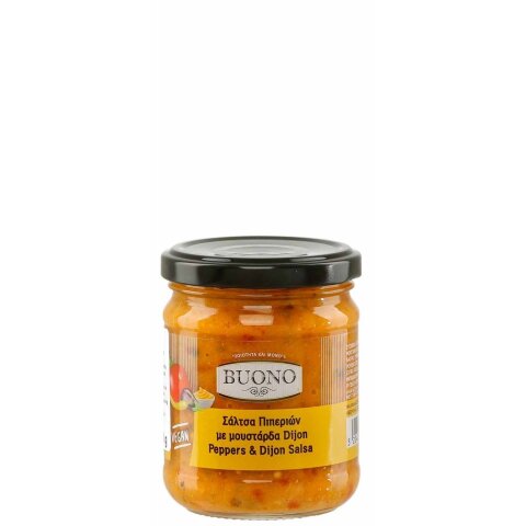 Rote Paprika Paste mit Dijon-Senf 200g Buono