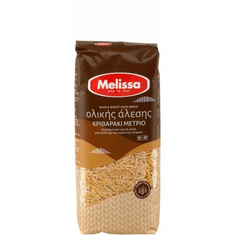 Kritharakis Vollkorn Reisnudeln 500g Melissa