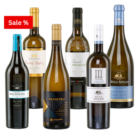 Weißwein trocken Probierset Malagousia 6x 0,75l