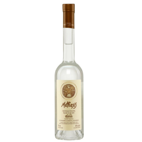 Methexis Traubenbrand "Moschato" 40% 0,5l Costa Lazaridi