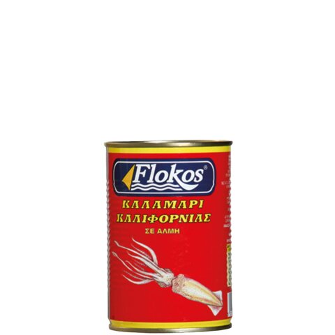 Kalamares (Tintenfisch) in Salzlake 370ml/222g Flokos