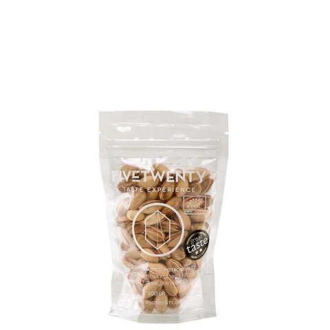 Griechische Ägina Bio Pistazien geröstet & gesalzen 100g FiveTwenty GR-BIO-01