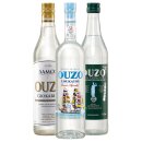 Ouzo Entdecker Set "Mild & Sanft" 3x 0,7l