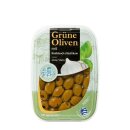Grüne Oliven mit Knoblauch & Basilikum ohne...