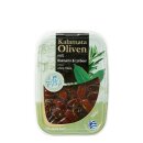 Kalamata Oliven mit Rosmarin & Lorbeer ohne Stein...