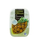 Grüne Oliven mit 4-Kräuter-Marinade ohne Stein...