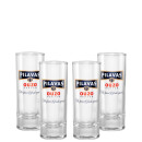 4er Set Pilavas Nektar Original Ouzo Glas 18cl
