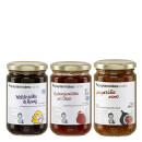 Probierset 3x Konfitüre Papayiannides (insgesamt 1120g)