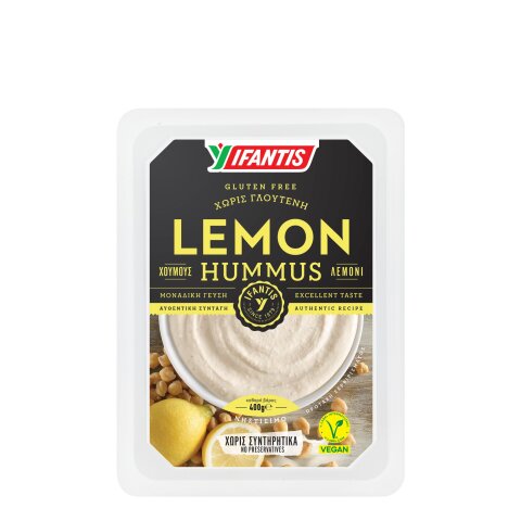 Zitronen-Humus 400g Ifantis