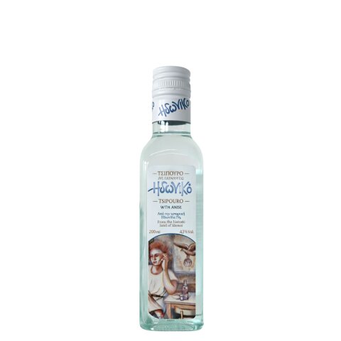 Tsipouro Idoniko mit Anis 43% 0,2l Costa Lazaridi