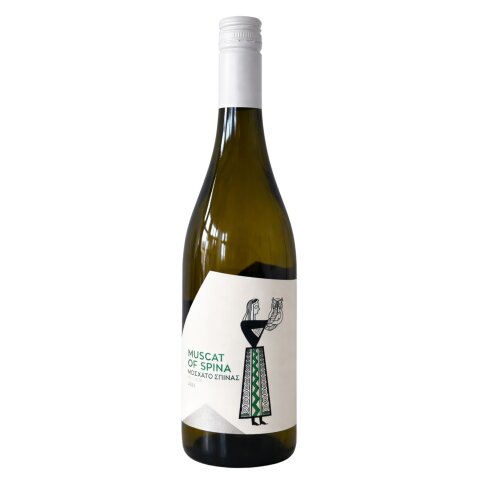 Muscat of Spinas Queen weiß trocken 0,75l Lyrarakis