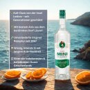 Ouzo Mini Mytilini 40% 6x 0,7l Epom + 6x Mini Mytilini Gläser GRATIS